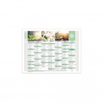 Calendrier 2025 - 14 Mois - 18 x 13.5 cm - Equology