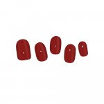 Sticker Gel Semi-Permanent - Vernis Gel Adhsif - Strip Nail - Rouge Carmin